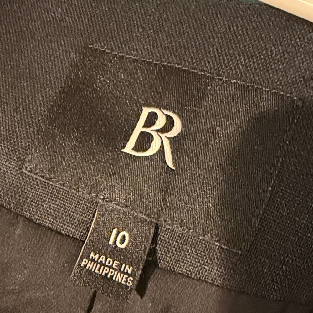 BR Longline Linen Sleeveless Vest in Black 10 - Picture 3 of 3